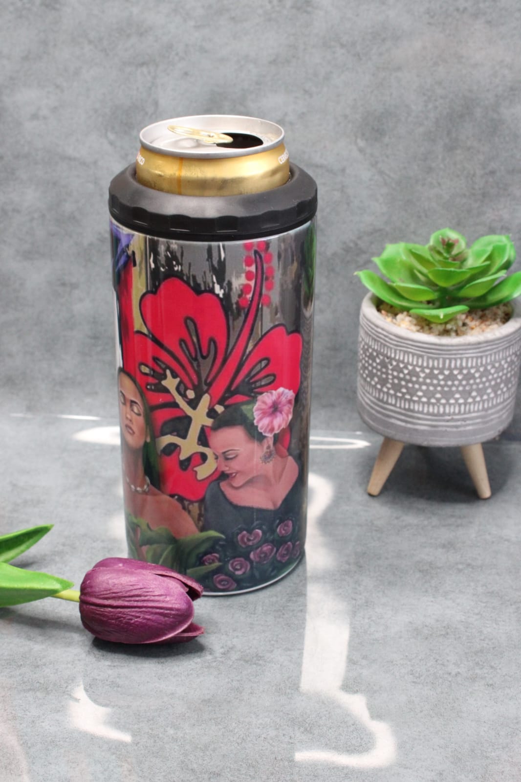 Vaso 3 en 1 Personalizado | Enfriador de botellas, latas y vaso térmico