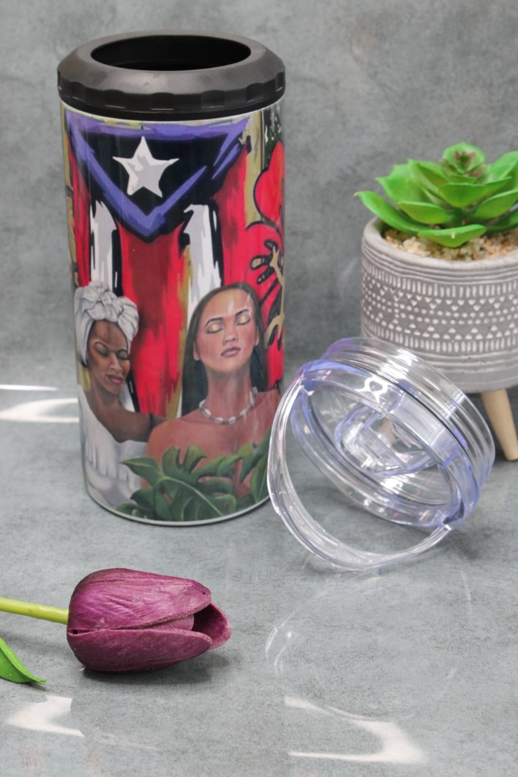 Vaso 3 en 1 Personalizado | Enfriador de botellas, latas y vaso térmico