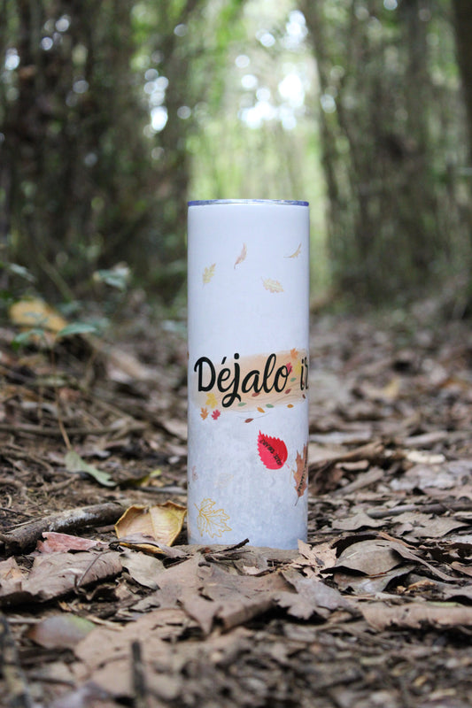 DI001 VASO DISEÑO OTOÑO 20 OZ DOBLE PARED COLECCION DEJALO IR