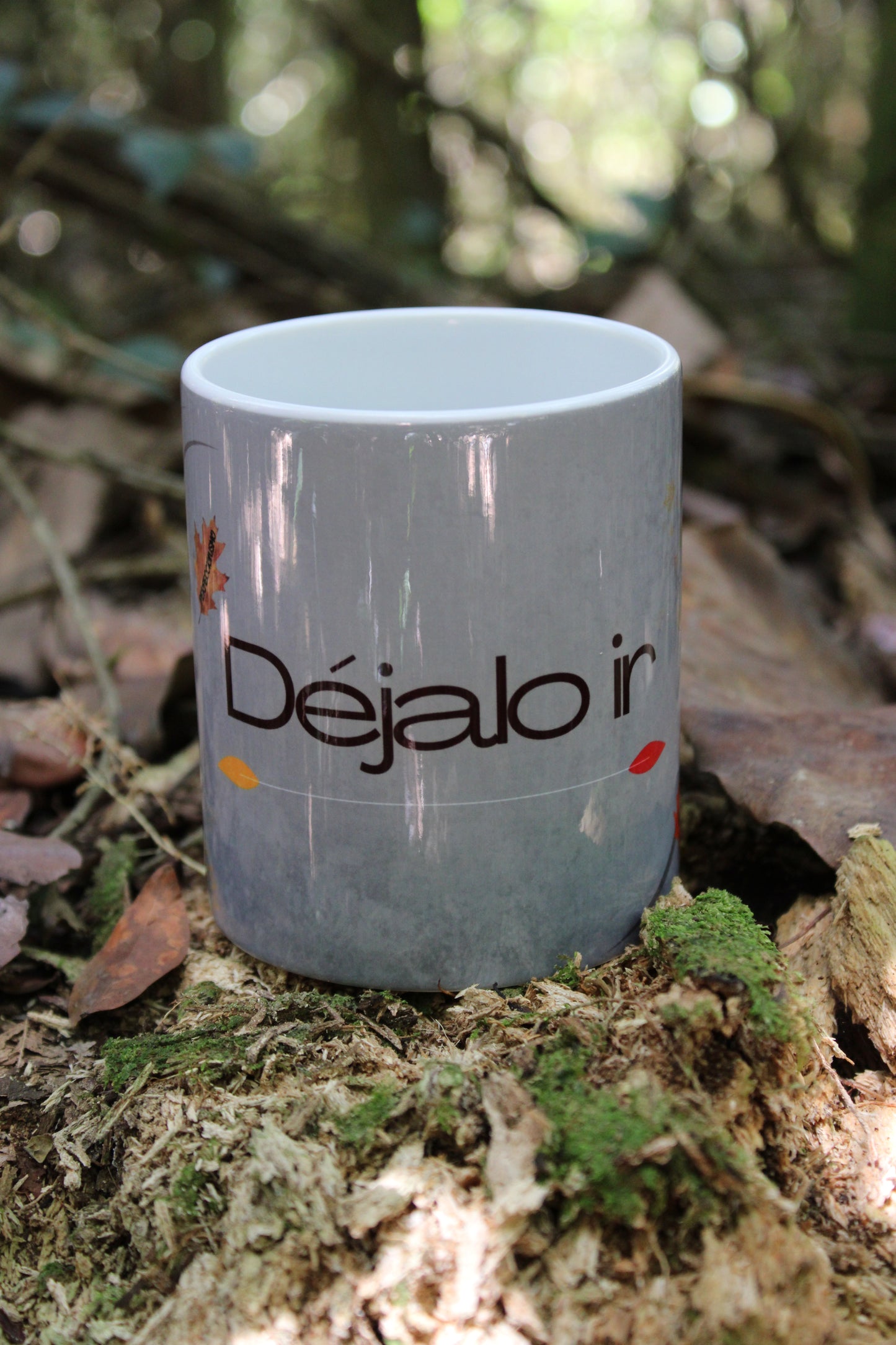DI004 TAZA 11 OZ DISEÑO OTOÑO COLECCION DEJALO IR
